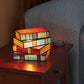 Stained Glass™ Stacked Books Lamp