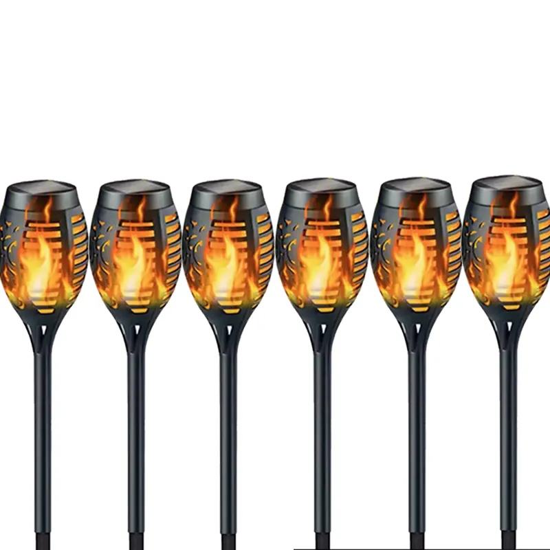 Garden Stakes™ Solar Light Waterproof Flickering Flames Torches