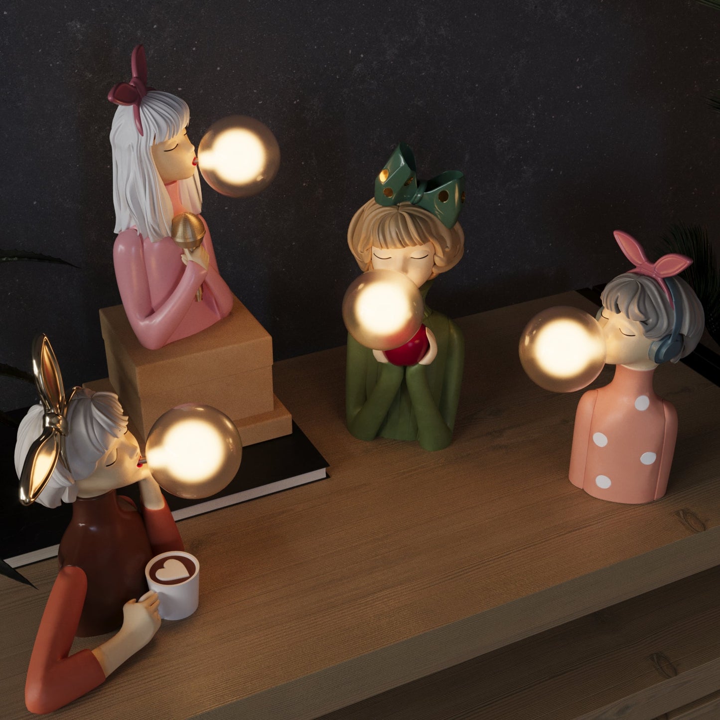 BUBBLE SISTER LAMPS