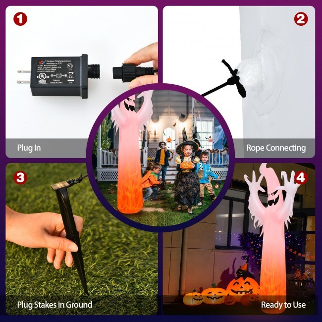 Spookie™ Halloween Ghost Inflatable Decoration